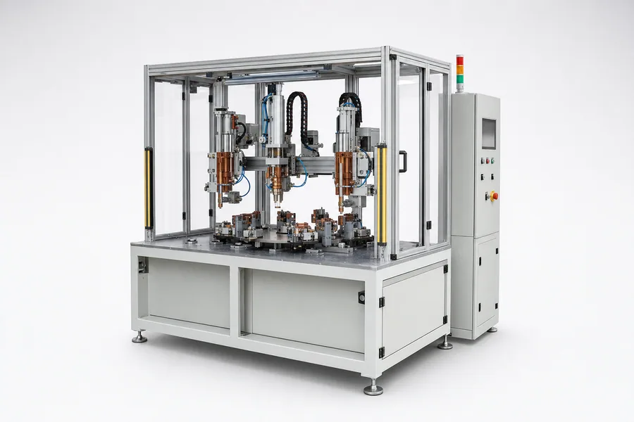 Custom Automation resistance welding equipment