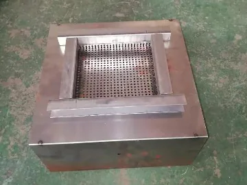 新星送风口钣金件XY轴变频自动焊机焊接效果1