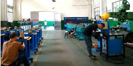 钢网置物架边框四角自动焊机生产图