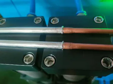 铜铝管对焊机焊接样品4