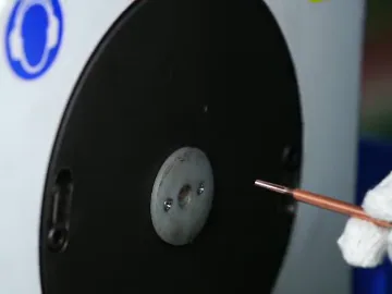 对焊机配套铜铝管缩口机缩口效果1