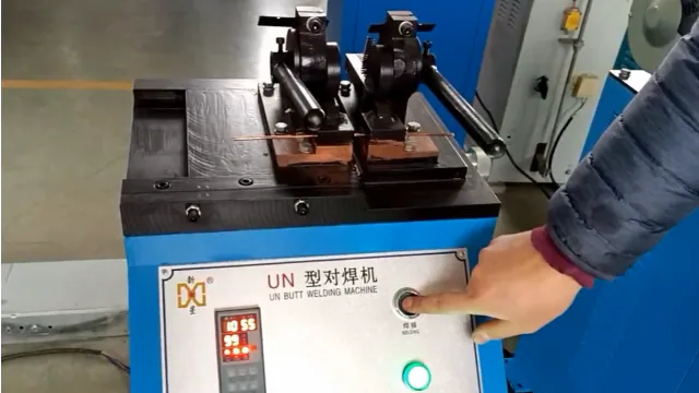 UN1S铁丝钢丝对焊机中影响接头质量的4要素