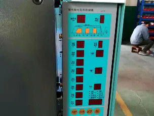 气动十字多头点焊机碰焊机控制器细节图