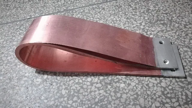 UN1S铁丝钢丝对焊机软连接为何使用紫铜皮-新星焊接