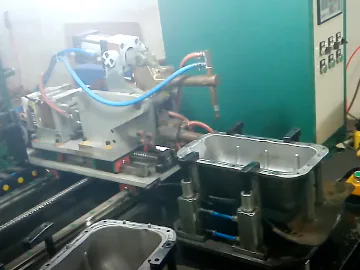 汽车机油盘中频自动焊机焊接效果图2