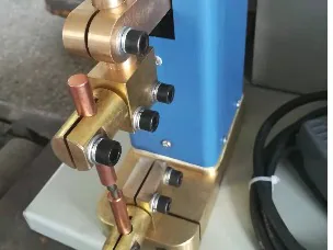 精密小型电阻中频点焊机机头